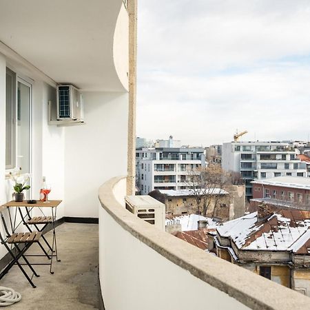 בוקרשט City View Apartment With Private Balcony מראה חיצוני תמונה